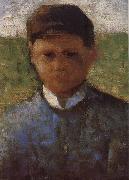 The Samll Peasant  in  blue Georges Seurat